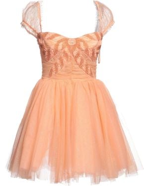 Elisabetta Franchi Mini Dress - Orange