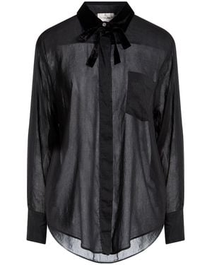 forte_forte Shirt Cotton, Silk - Black