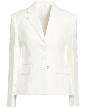 Wales Bonner Blazer Cotton, Viscose - White