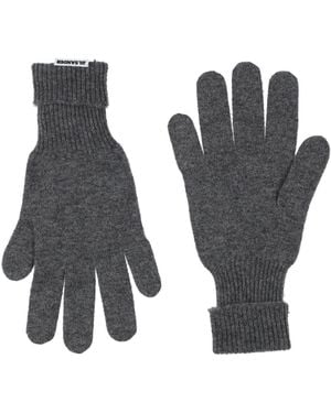 Jil Sander Guantes - Gris