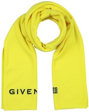 Givenchy Scarf Wool - Yellow