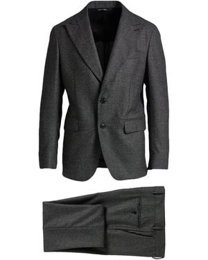 Brian Dales Suit Wool - Black