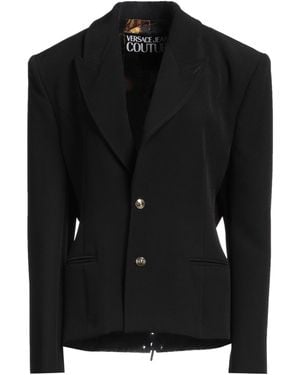 Versace Jeans Couture Blazer Polyester, Elastane - Black