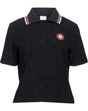 CASABLANCA Polo Shirt - Black