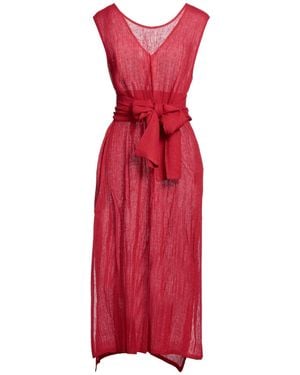Pierantonio Gaspari Midi-Kleid - Rot