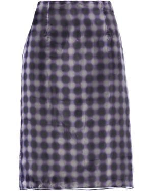 16Arlington Midi Skirt Polyester - Blue