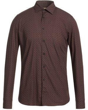 Xacus Shirt Cotton - Brown