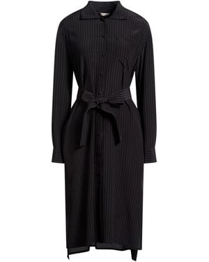 Lardini Midi Dress Silk - Black