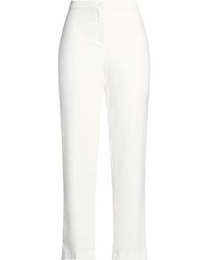 Diana Gallesi Pants Polyester - White