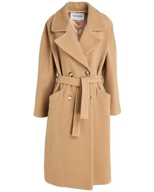 Ava Adore Camel Coat Wool - Natural