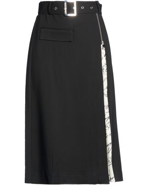 KARL LAGERFELD Midi Skirt - Black