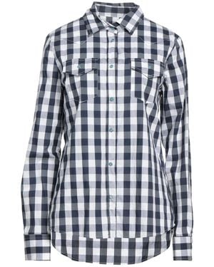 .., merci italia Midnight Shirt Cotton, Nylon, Elastane - Blue
