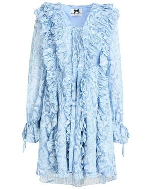 No Secrets Mini Dresses - Blue