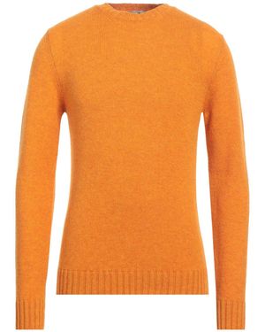 Irish Crone Jumper Wool - Orange