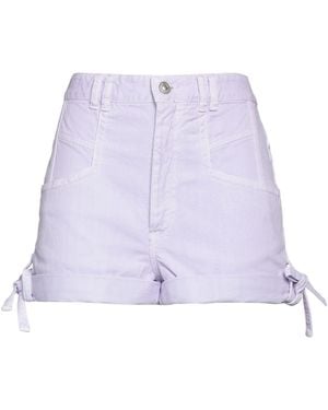 Isabel Marant Denim Shorts - Purple