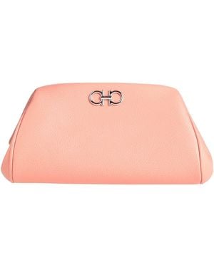 Ferragamo G.Soft M.Bag -- Handbag Calfskin - Pink