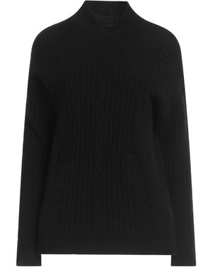 High Turtleneck Nylon, Wool, Alpaca Wool, Elastane - Black
