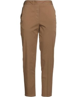 ALESSIA SANTI Pants Cotton, Elastane - Brown