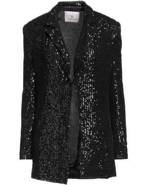 White Wise Blazer - Schwarz