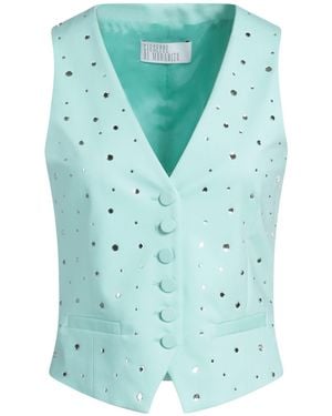 GIUSEPPE DI MORABITO Tailored Vest Cotton, Polyamide, Elastane - Green