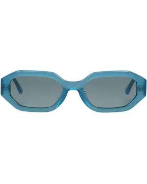 The Attico x Linda Farrow Sunglasses - Blue