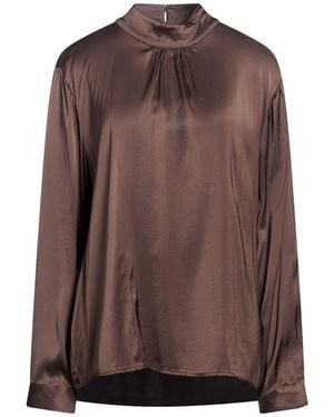 Anonyme Designers Chocolate Top Viscose, Elastane - Brown