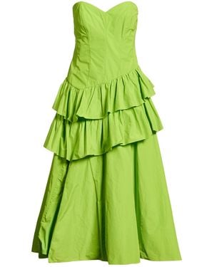 Marchesa Midi Dress - Green