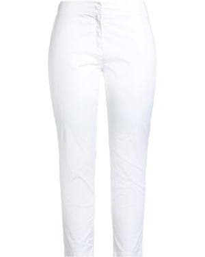 Diana Gallesi Pants Cotton, Elastane - White