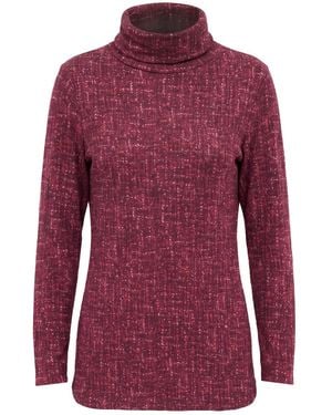 La Petite Robe Di Chiara Boni Garnet T-Shirt Polyamide, Elastane - Red