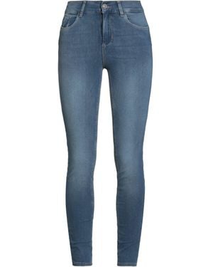 Rebel Queen Jeans Cotton, Polyester, Elastane - Blue