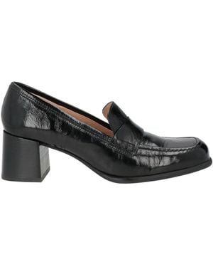 Unisa Loafers Leather - Black
