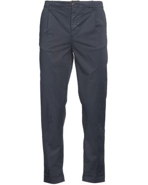 40weft Midnight Trousers Cotton, Elastane - Blue