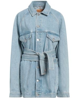 Martine Rose Denim Outerwear Cotton - Blue