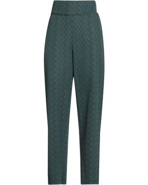 PHO® Firenze Pants Polyester, Cotton, Viscose, Metallic Fiber - Green