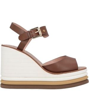 Deimille Sandals Soft Leather - Brown