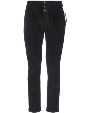 Daniele Alessandrini Trousers Cotton, Elastane - Black
