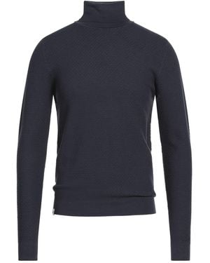 Fred Mello Midnight Turtleneck Viscose, Polyamide - Blue