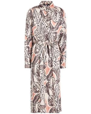 MAIDOMA Blush Midi Dress Polyester - White