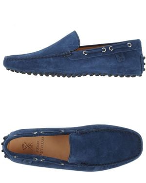 Sutor Mantellassi Midnight Loafers Soft Leather - Blue