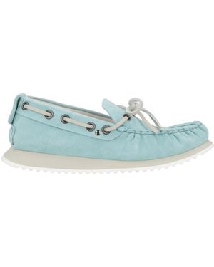 Voile Blanche Loafers Leather - Blue