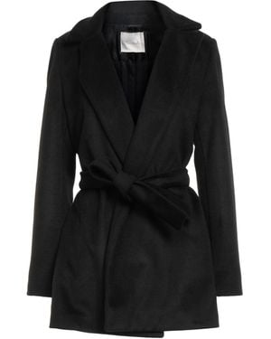 Souvenir Clubbing Coat Polyester, Viscose - Black