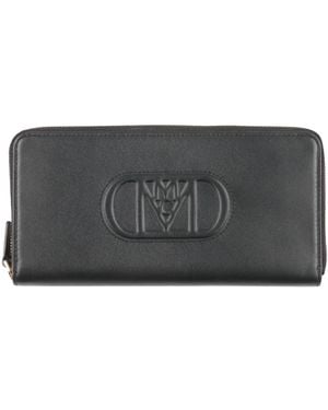 MCM Wallet Leather - Gray