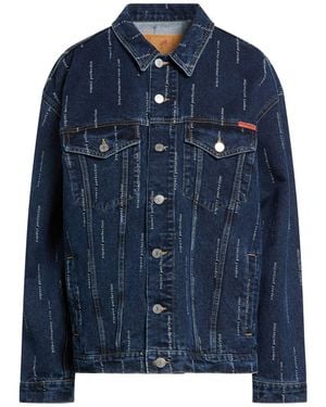 Martine Rose Denim Outerwear Cotton - Blue
