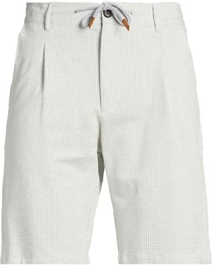 Eleventy Shorts & Bermuda Shorts Cotton, Linen, Elastane - Gray