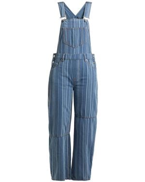 Ganni Dungarees - Blue