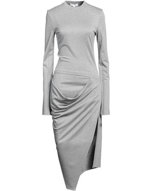 JW Anderson Midi Dress Viscose, Polyamide, Polyurethane - Gray