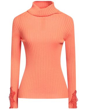 Pink Memories Turtleneck - Orange