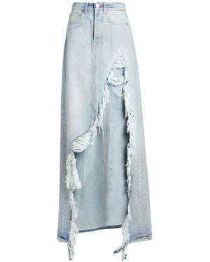 Vetements Denim Skirt Cotton - Blue