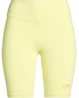 7 DAYS ACTIVE Shorts & Bermuda Shorts - Yellow