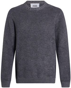 Alpha Studio Pullover - Blu